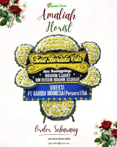 Papan Bunga Duka di Simatohir